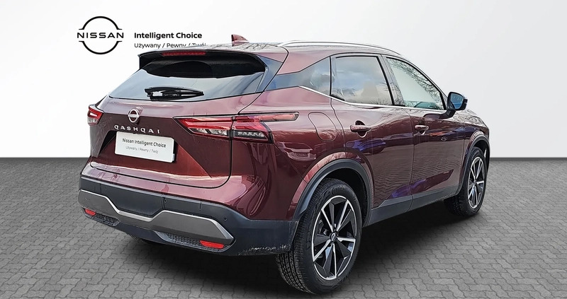 Nissan Qashqai cena 124900 przebieg: 6735, rok produkcji 2022 z Mogielnica małe 254